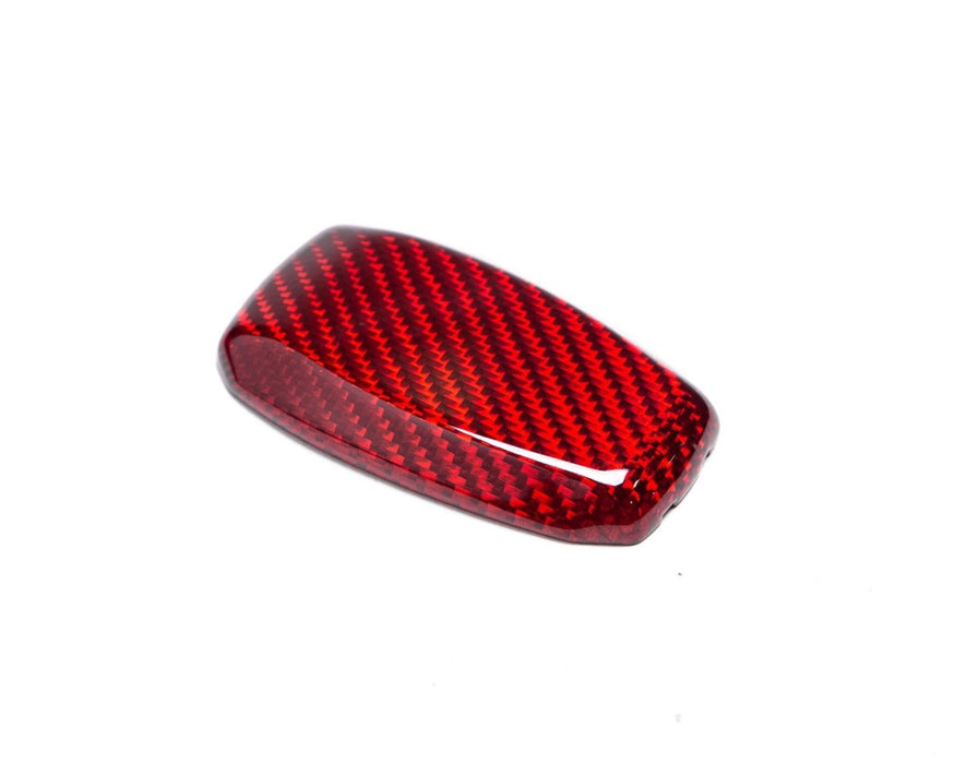 Rexpeed Gloss Carbon Fiber Key Fob Cover Red 2022-2024 BRZ / 2022-2024 GR86 - FR58R - Subimods.com