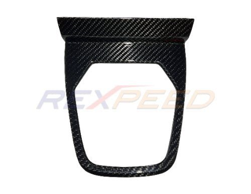 Rexpeed Gloss Carbon Fiber Manual Transmission Shifter Trim 2022-2024 BRZ / 2022-2024 GR86 - FR61 - Subimods.com