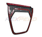 Rexpeed Gloss Carbon Fiber Manual Transmission Shifter Trim 2022-2024 BRZ / 2022-2024 GR86 - FR61 - Subimods.com