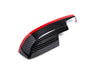 Rexpeed Gloss Carbon Lower Mirror Covers w/ Red Line 2015-2021 WRX / 2015-2021 STI - G30R - Subimods.com