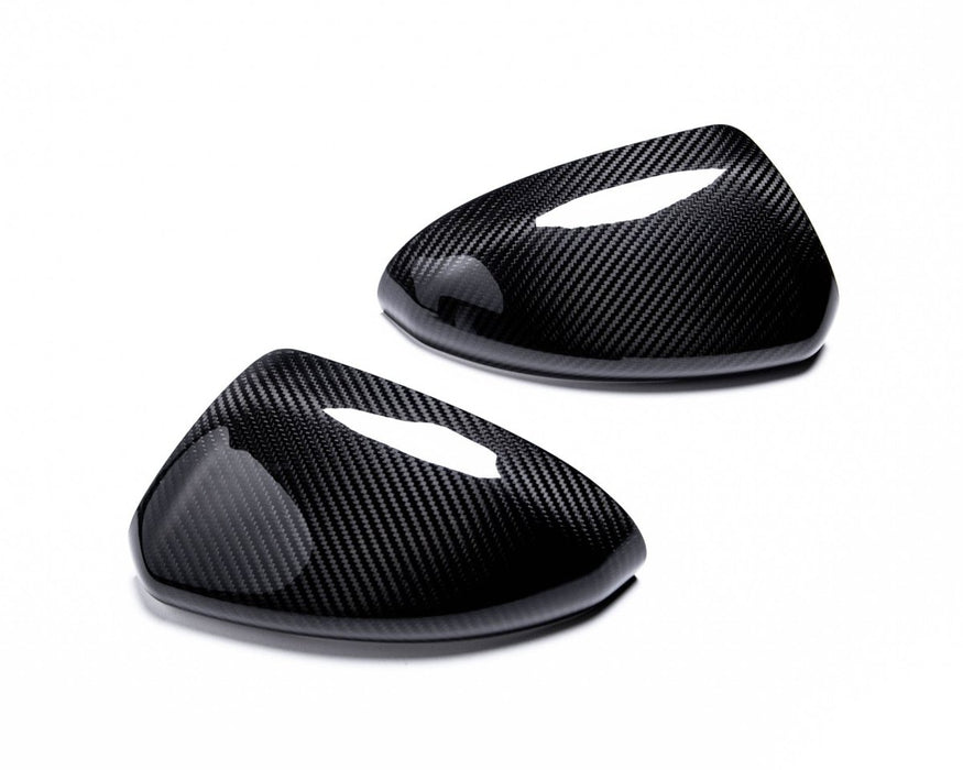 Rexpeed Gloss Carbon Upper Mirror Covers 2022-2024 BRZ / 2022-2024 GR86 - FR67 - Subimods.com