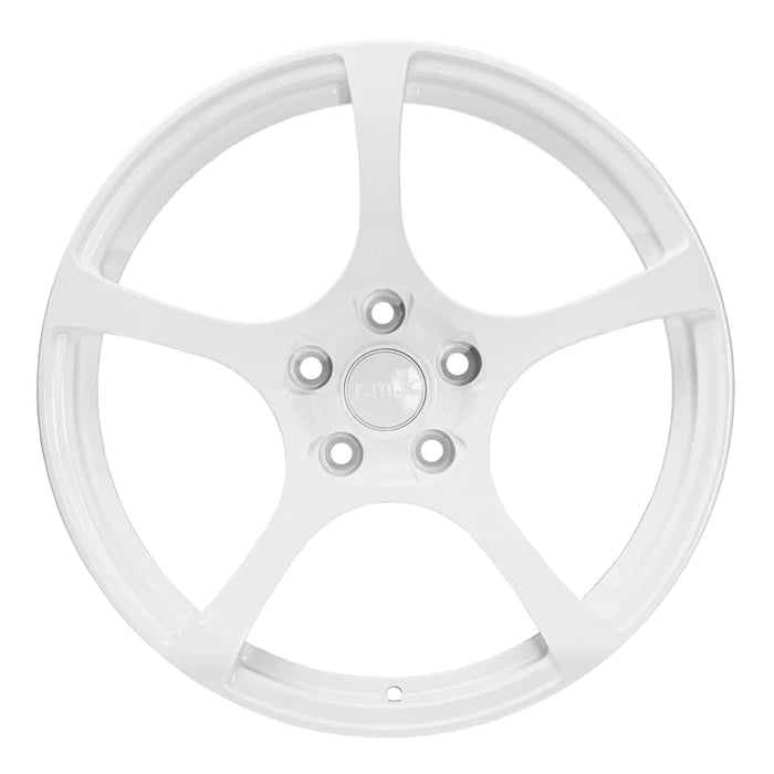 r.m.k Design R5 Forged 18x9.5 +38 Arctic White Wheel 2015-2023 WRX / 2015-2021 STI - RMK-R5F-1895A-38W - Subimods.com