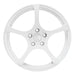 r.m.k Design R5 Forged 18x9.5 +38 Arctic White Wheel 2015-2024 WRX / 2015-2021 STI - RMK-R5F-1895A-38W - Subimods.com