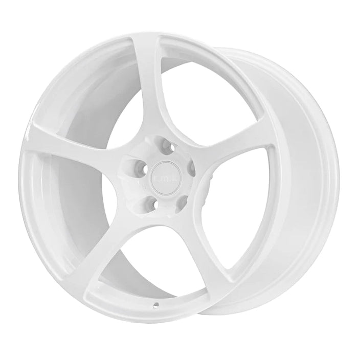 r.m.k Design R5 Forged 18x9.5 +38 Arctic White Wheel 2015-2023 WRX / 2015-2021 STI - RMK-R5F-1895A-38W - Subimods.com