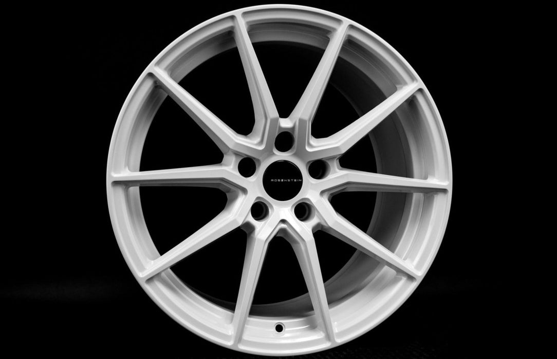 Rosenstein Delta Alabaster White 5x114.3 18x8.5 35mm Offset - D1-88565-35-ABW - Subimods.com