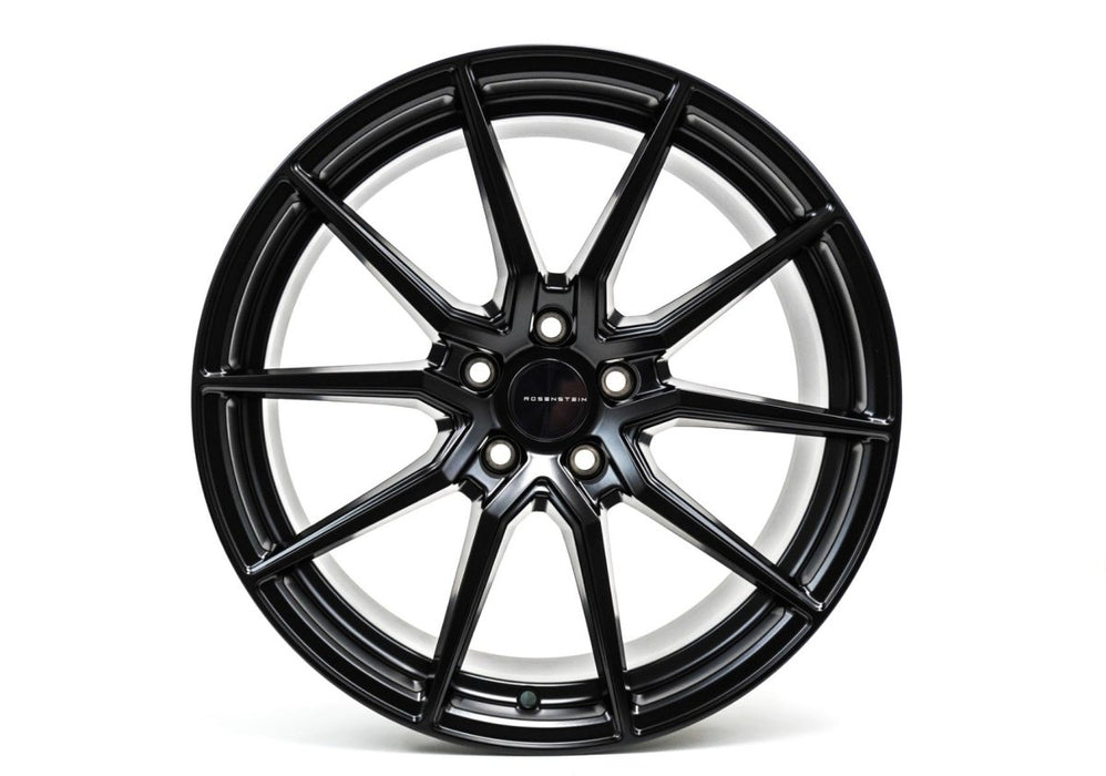 Rosenstein Delta Matte Black 5x100 18x8.5 35mm Offset - D1-88580-35-MBK - Subimods.com