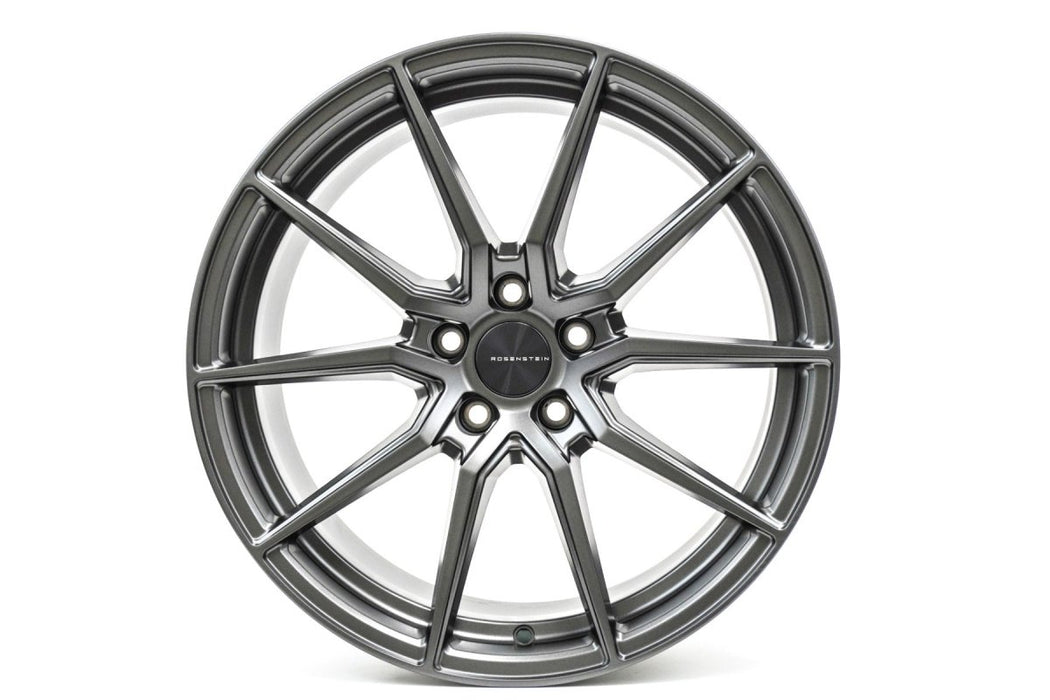 Rosenstein Delta Matte Gunmetal 5x114.3 18x8.5 35mm Offset - D1-88565-35-MGM - Subimods.com