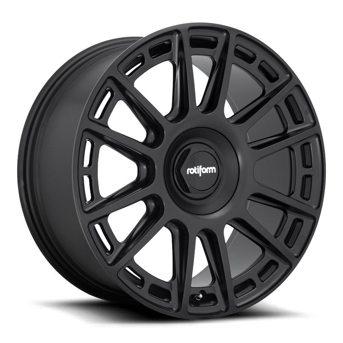 Rotiform OZR Matte Black 18x8.5 5x100 / 5x114.3 +35 - R159188503+35 - Subimods.com