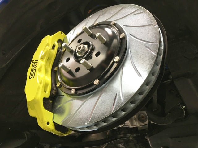 Rotora Street Challenge Drilled 2pc. Front Rotor Pair 2018-2021 STI - RDK.47040.2X - Subimods.com