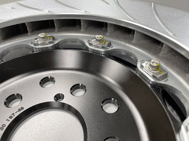 Rotora Street Challenge Slotted 2pc. Front Rotor Pair 2018-2021 STI - RDK.47040.2S - Subimods.com