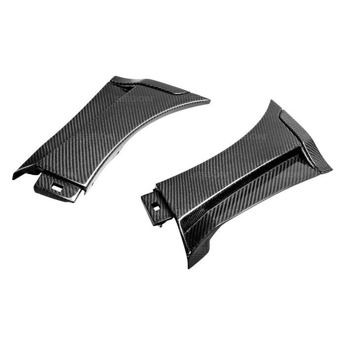 Seibon Carbon Fiber Fender Caps 2015-2021 WRX / 2015-2021 STI - FFC15SBIMP - Subimods.com