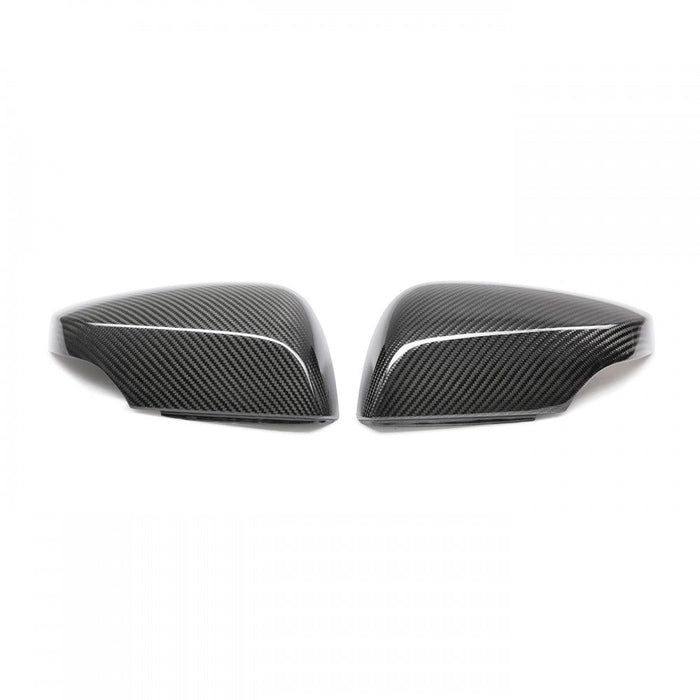 Seibon Carbon Fiber Mirror Covers w/ Turn Signal Cutout 2015-2021 WRX / 2015-2021 STI - MC15SBIMP - Subimods.com