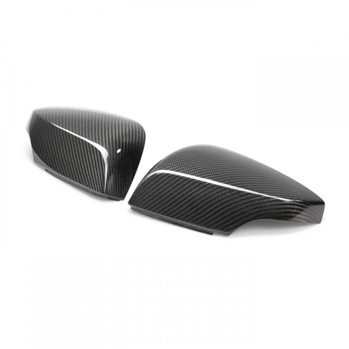 Seibon Carbon Fiber Mirror Covers w/ Turn Signal Cutout 2015-2021 WRX / 2015-2021 STI - MC15SBIMP - Subimods.com