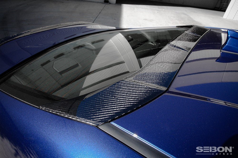 Seibon Carbon Fiber Roof Spoiler 2013-2021 BRZ - RFS1213SCNFRS - Subimods.com