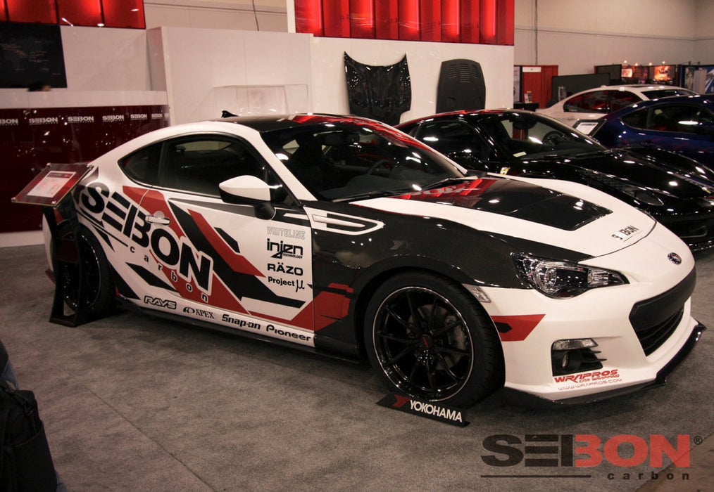 Seibon Carbon Fiber Wide Fenders 2013-2021 BRZ - FF1213SCNFRS - Subimods.com