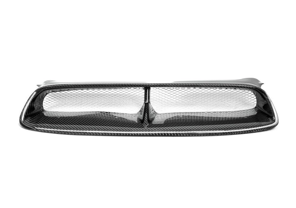 Seibon CW-Style Carbon Fiber Front Grille 2004-2005 WRX / 2004-2005 STI - FG0405SBIMP-CW - Subimods.com