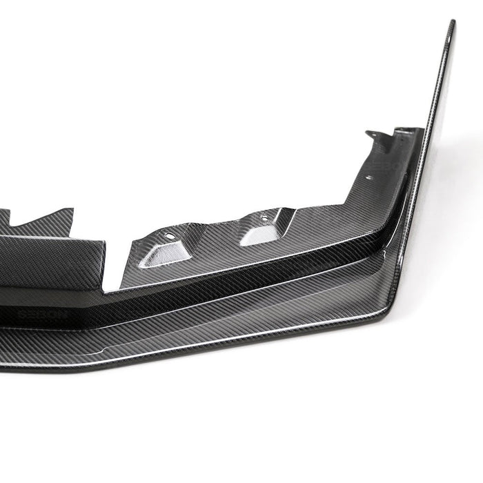 Seibon CW-Style Carbon Fiber Front Lip 2018-2021 WRX / 2018-2021 STI - FL18SBIMP-CW - Subimods.com