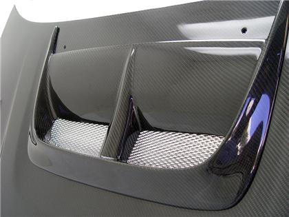 Seibon CW-Style Carbon Fiber Hood 2004-2005 WRX / 2004-2005 STI - HD0405SBIMP-CW - Subimods.com