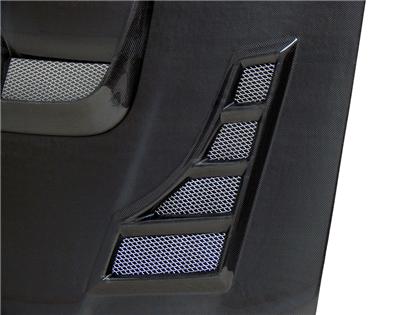 Seibon CW-Style Carbon Fiber Hood 2006-2007 WRX / 2006-2007 STI - HD0607SBIMP-CW - Subimods.com