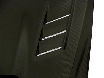 Seibon CW-Style Carbon Fiber Hood 2008-2014 WRX / 2008-2014 STI - HD0809SBIMP-CW - Subimods.com