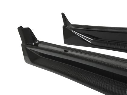 Seibon CW-Style Carbon Fiber Side Skirts 2004-2005 WRX / 2004-2005 STI - SS0405SBIMP-CW - Subimods.com