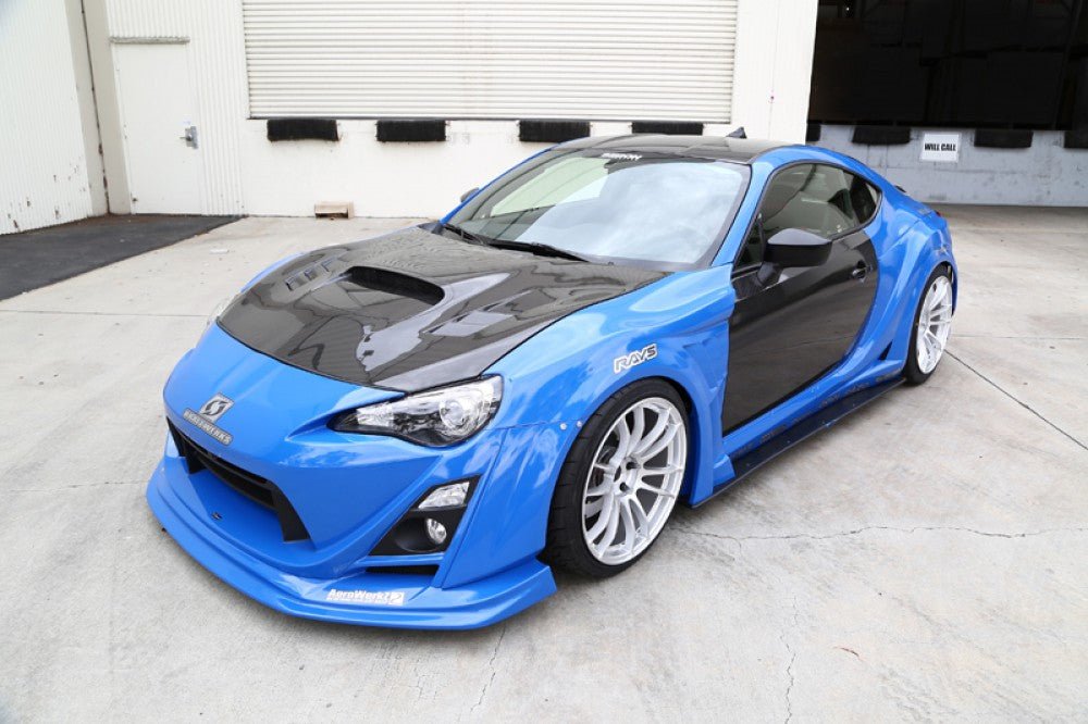 Seibon FA-Style Carbon Fiber Hood 2013-2021 BRZ - HD1213SCNFRS-FA - Subimods.com