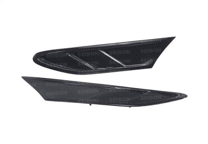 Seibon FR-Style Carbon Fiber Fender Ducts 2013-2021 BRZ - FD1213SCNFRS-FR - Subimods.com