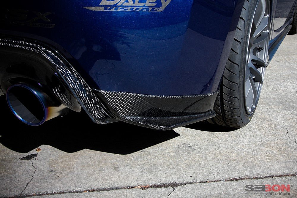 Seibon KC-Style Carbon Fiber Rear Lip 2013-2021 BRZ - RL1213SCNFRS-KC - Subimods.com