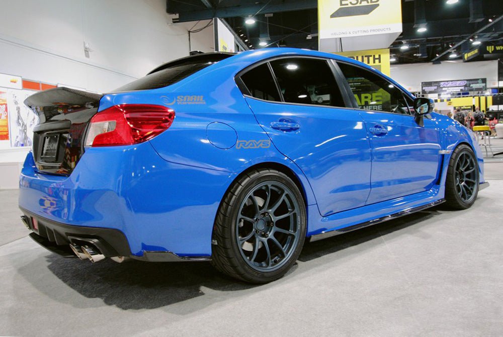 Seibon MB-Style Carbon Fiber Rear Lip 2015-2021 WRX / 2015-2021 STI - RL15SBIMP-MB - Subimods.com