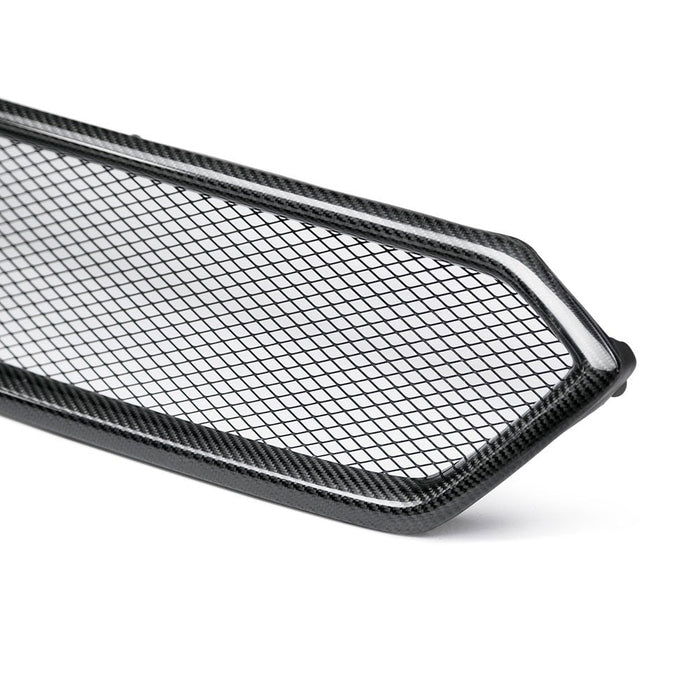 Seibon OEM-Style Carbon Fiber Front Grill 2018-2021 WRX / 2018-2021 STI - FG18SBIMP - Subimods.com