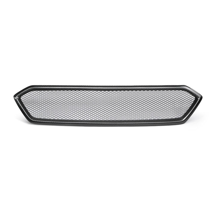 Seibon OEM-Style Carbon Fiber Front Grill 2018-2021 WRX / 2018-2021 STI - FG18SBIMP - Subimods.com