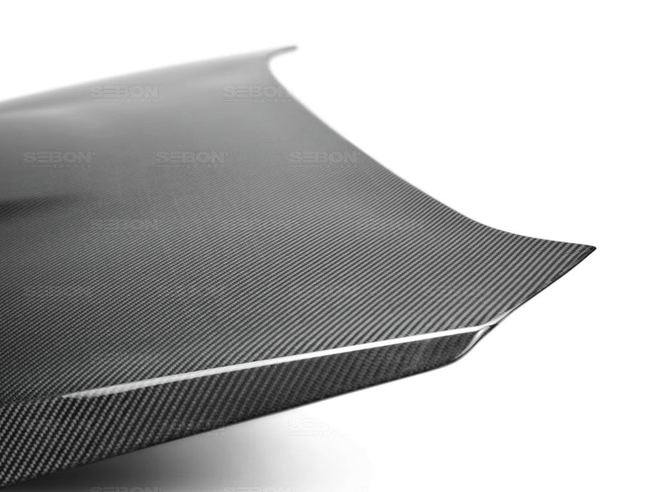 Seibon OEM-Style Carbon Fiber Hood 2015-2021 WRX / 2015-2021 STI - HD15SBIMP-OE - Subimods.com