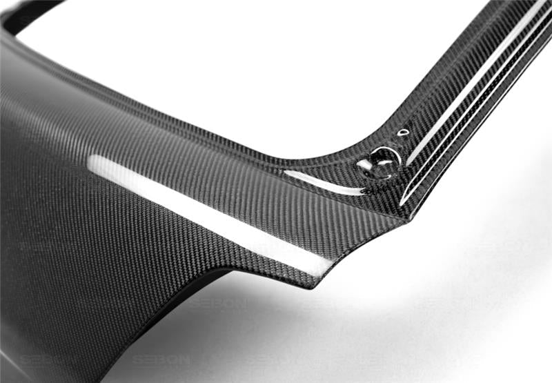 Seibon OEM-Style Carbon Fiber Trunk Lid 2002-2007 WRX Wagon - TL0205SBIMPHB - Subimods.com