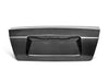 Seibon OEM-Style Carbon Fiber Trunk Lid 2008-2014 WRX / 2008-2014 STI Sedan - TL0809SBIMP4D-OE - Subimods.com