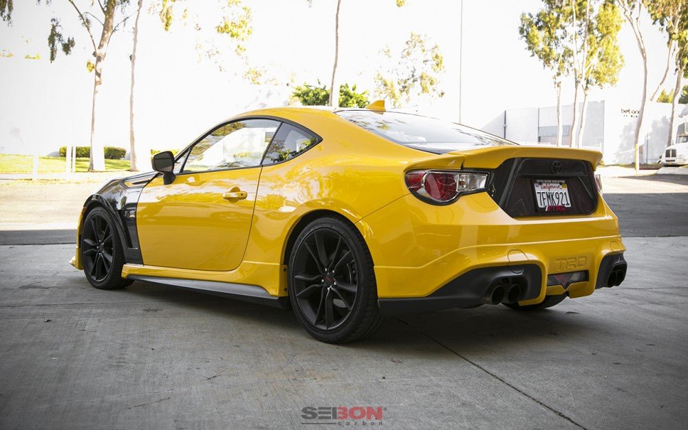 Seibon OEM-Style Carbon Fiber Trunk Lid 2012-2021 BRZ - TL1213SCNFRS - Subimods.com