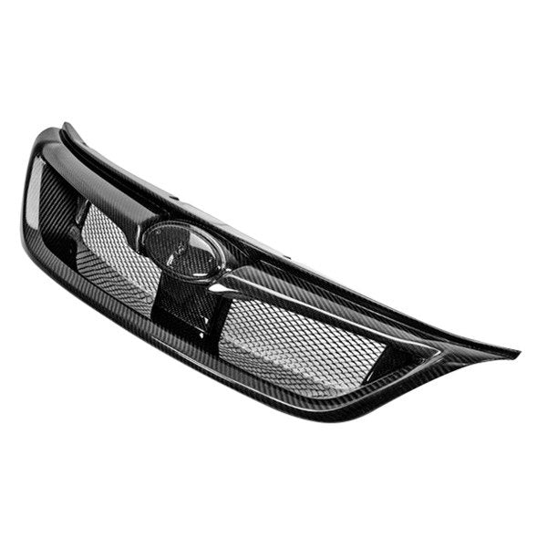 Seibon STI-Style Carbon Fiber Front Grille 2011-2014 WRX / 2011-2014 STI - FG0809SBIMP4D-STI - Subimods.com