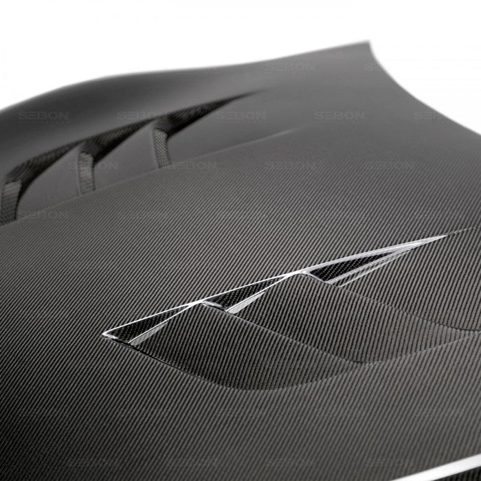 Seibon TS-Style Carbon Fiber Hood 2013-2021 BRZ - HD1213SCNFRS-TS - Subimods.com