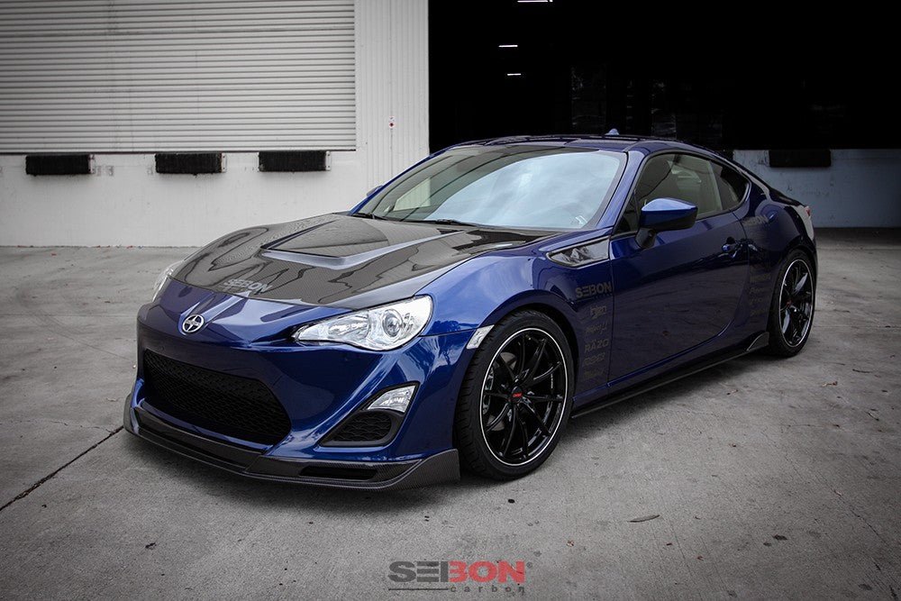 Seibon VS-Style Carbon Fiber Hood 2013-2021 BRZ - HD1213SCNFRS-VS - Subimods.com