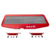 SMY Top Mount Intercooler Cover Wrinkle Red 2022-2023 WRX - SMY-INTCV-VBRD - Subimods.com