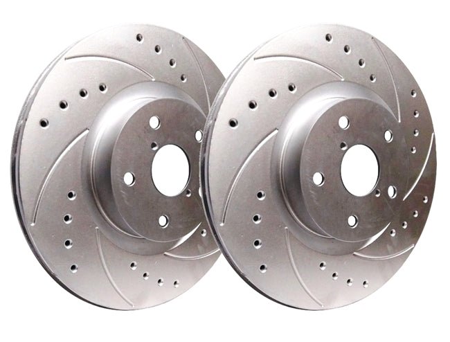 SP Performance Drilled and Slotted Rear Rotor Pair 2008-2017 STI - F47-920-P - Subimods.com