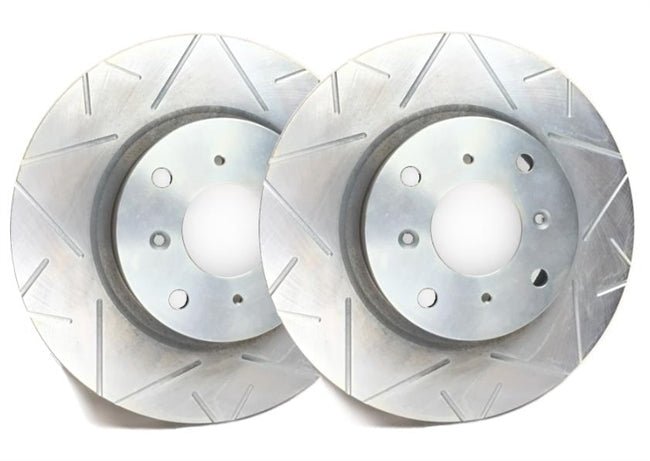 SP Performance Peak Series Slotted Front Rotor Pair 2004 STI - V47-409-P - Subimods.com