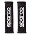 Sparco Harness Belt Pads GT Series 2 Inch Alacantara Black - 01090R3NR - Subimods.com