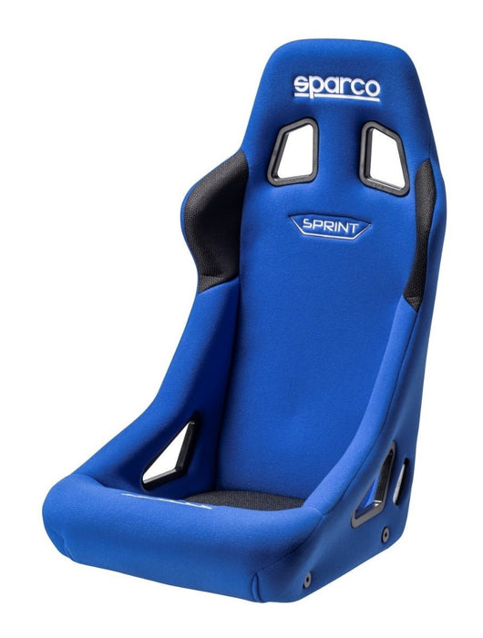 Sparco Sprint Seat Fixed Back Blue - 008235AZ - Subimods.com