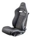 Sparco SPX Carbon Fiber Seat Leather / Alacantara Black Left Side - 00974ZNRSX - Subimods.com