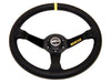 Sparco Steering Wheel 345 Black Leather - 015R345MLN - Subimods.com
