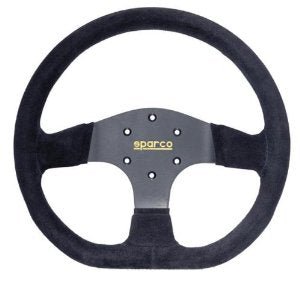 Sparco Steering Wheel 353 Black Suede - 015R353PSN - Subimods.com