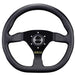Sparco Steering Wheel L360 Leather Black - 015TRGL1TUV - Subimods.com