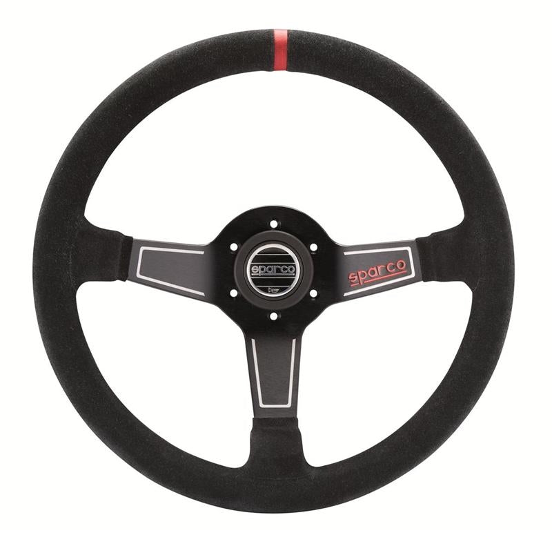 Sparco Steering Wheel L575 Suede Black for Subaru WRX STI