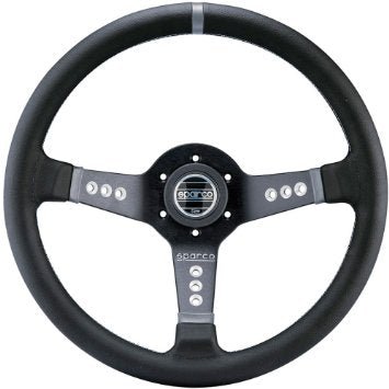Sparco Steering Wheel L777 Piuma Leather - 015L800PL - Subimods.com