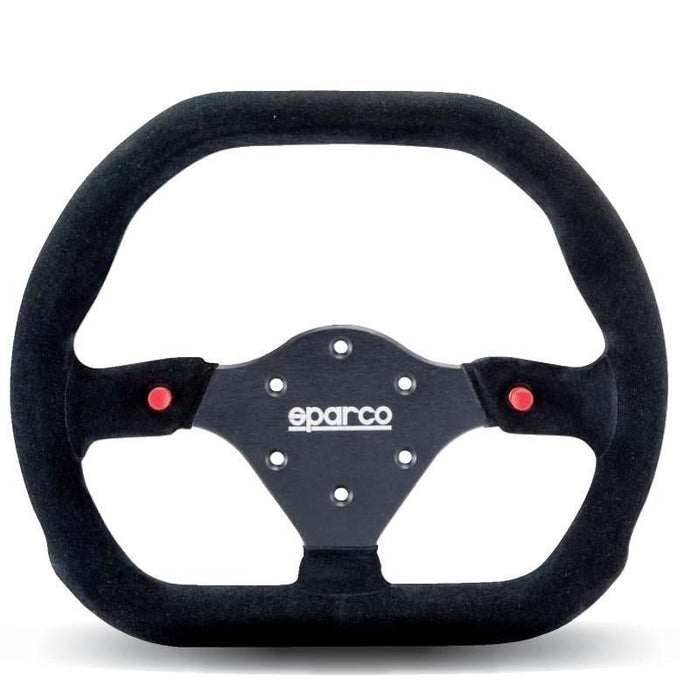 Sparco Steering Wheel P 310 Suede Black - 015P310F2SN - Subimods.com